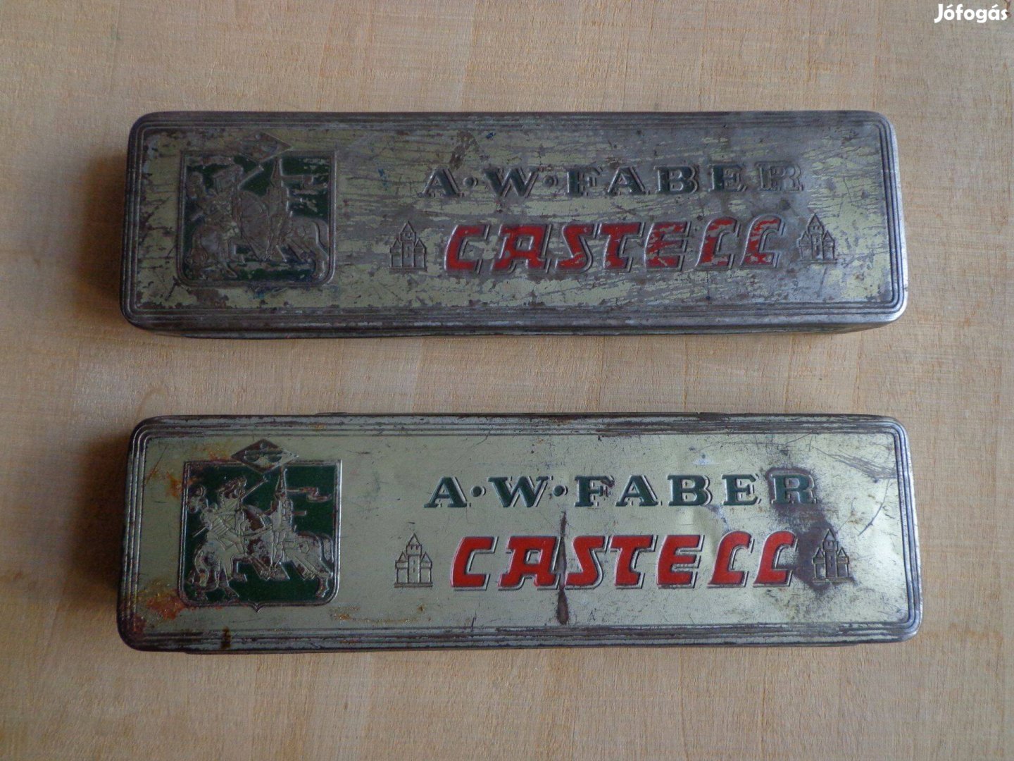 A.W,Faber Castell fém dobozok