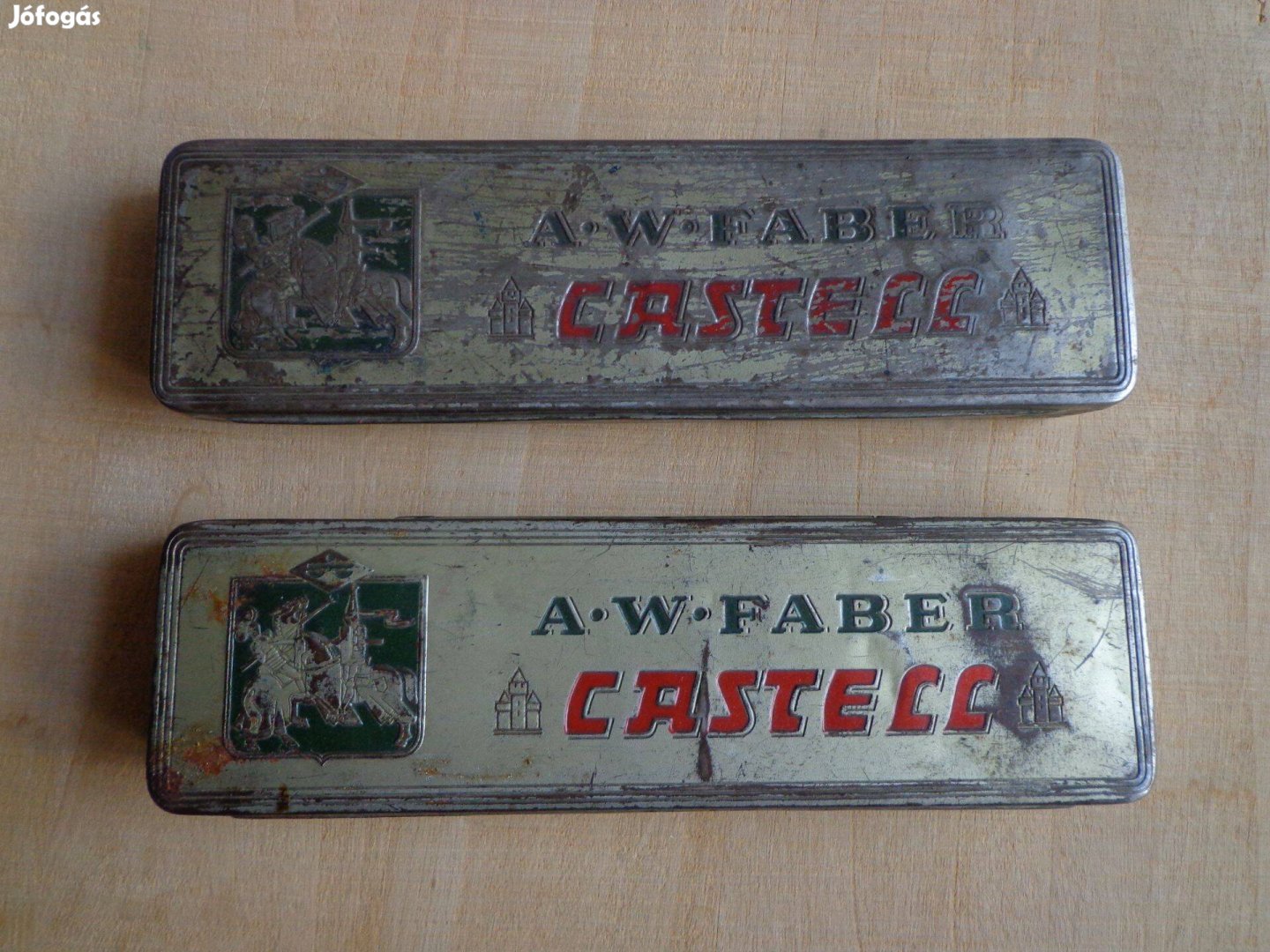 A.W,Faber Castell fém dobozok