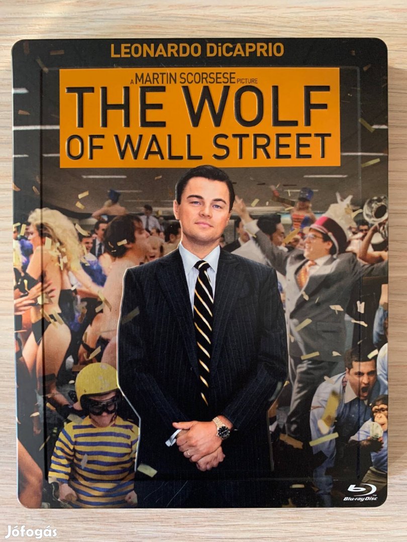 A Wall street farkasa - fémdobozos, szinkronos blu-ray film