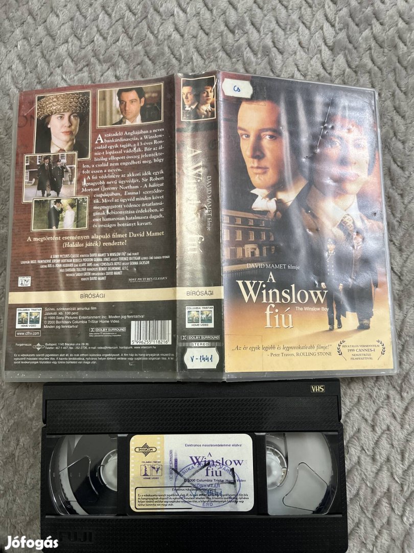 A Winslowi fiú vhs kistok krimi