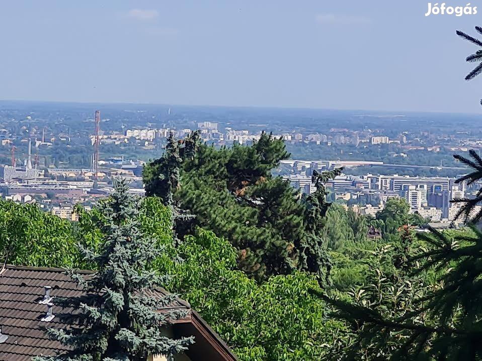 A XII. ker. Ágnes utcában panorámás építési telek eladó!