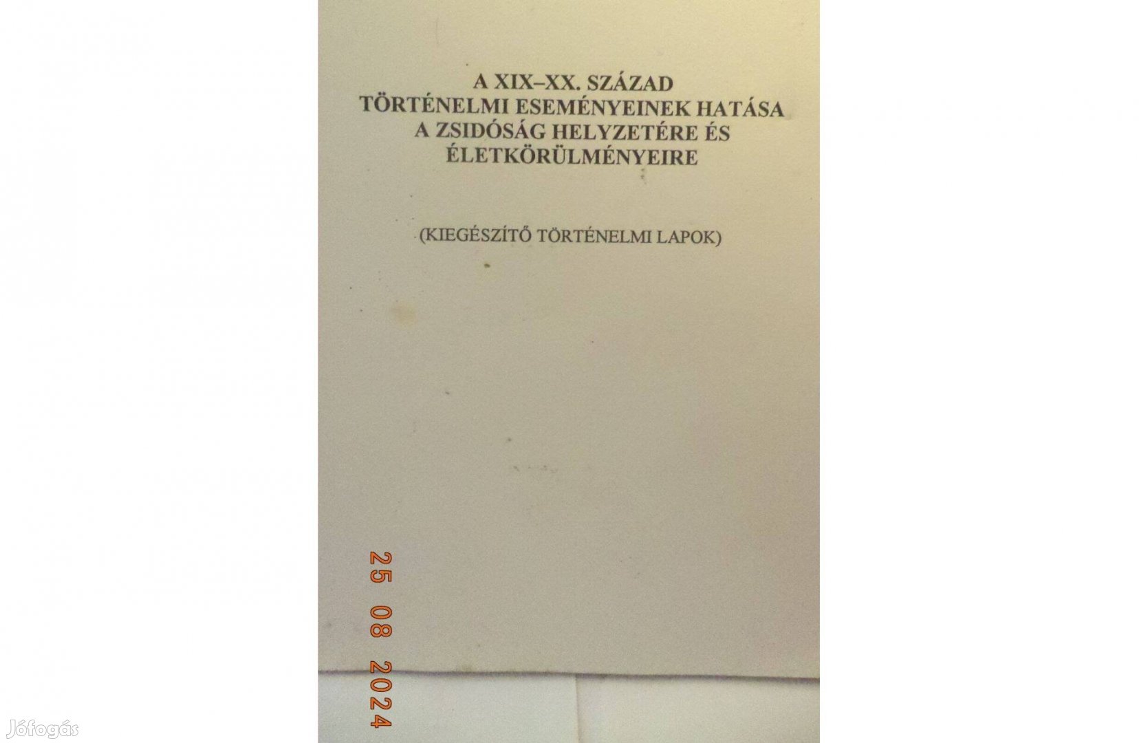 A XIX -XX. század történelmi eseményeinek hatása -