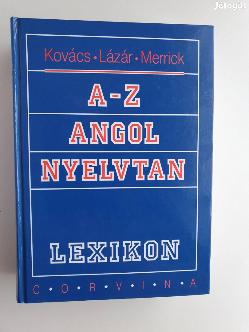 A-Z angol nyelvtan lexikon