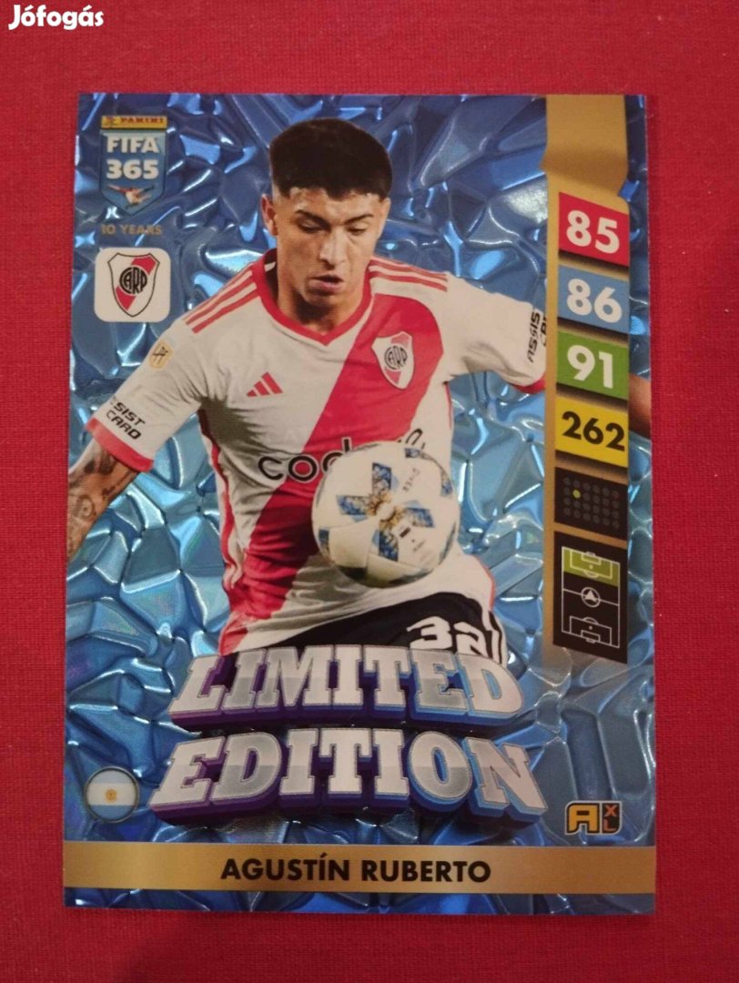 A. Ruberto (River Plate) FIFA 365 2025 Limited Edition focis kártya