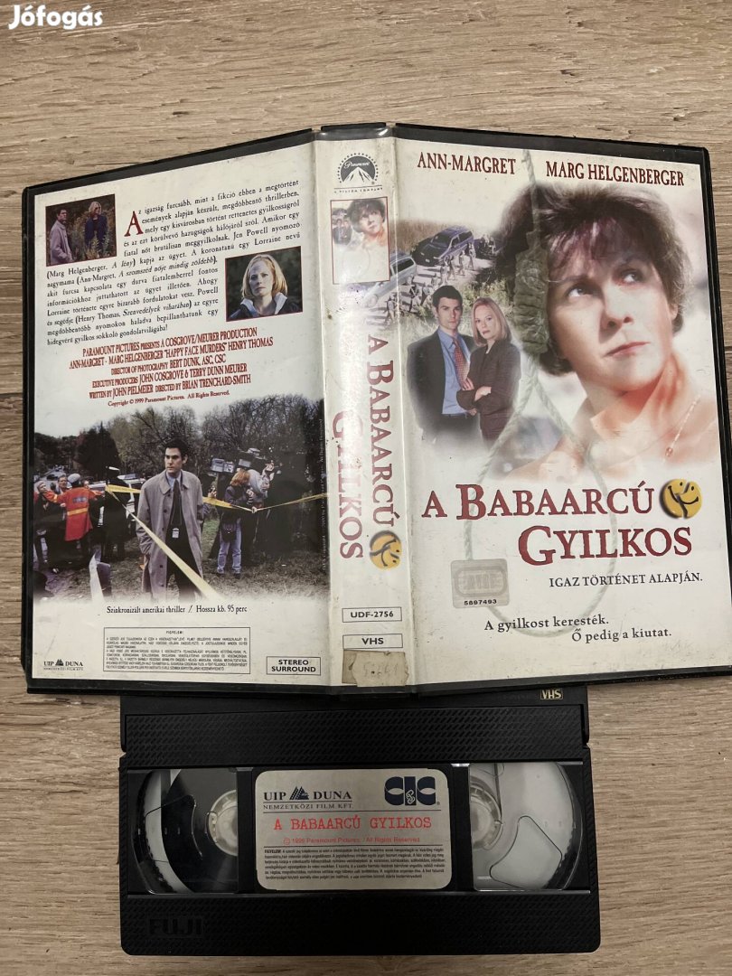 A babaarcú gyilkos vhs 