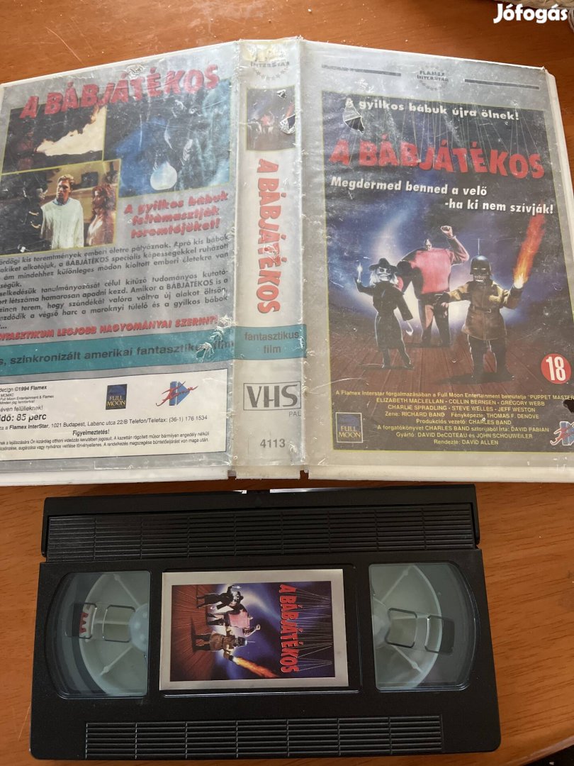 A bábjátékos vhs