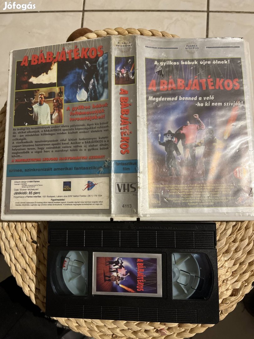 A bábjátékos vhs film