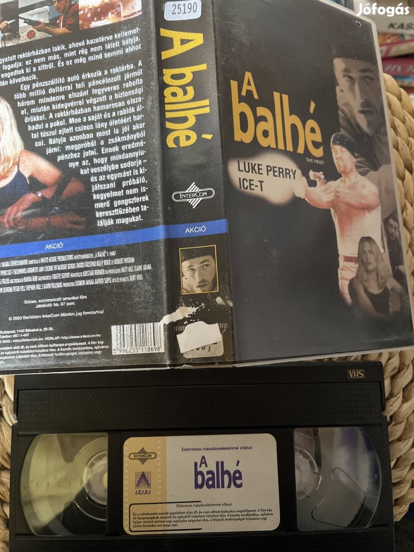 A balhé vhs.   