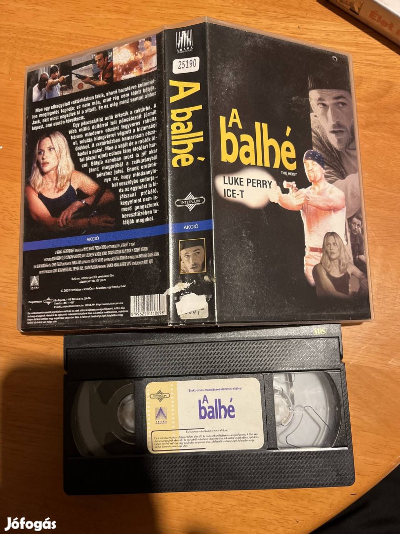 A balhé vhs.      