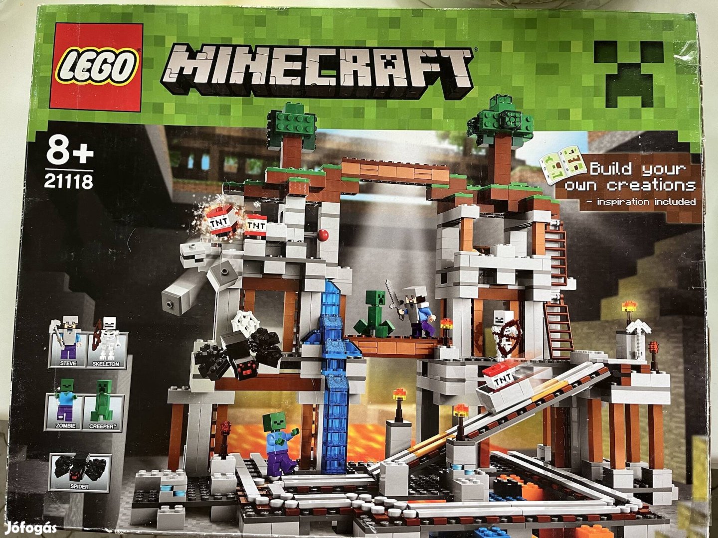 A bánya 21118 LEGO Minecraft