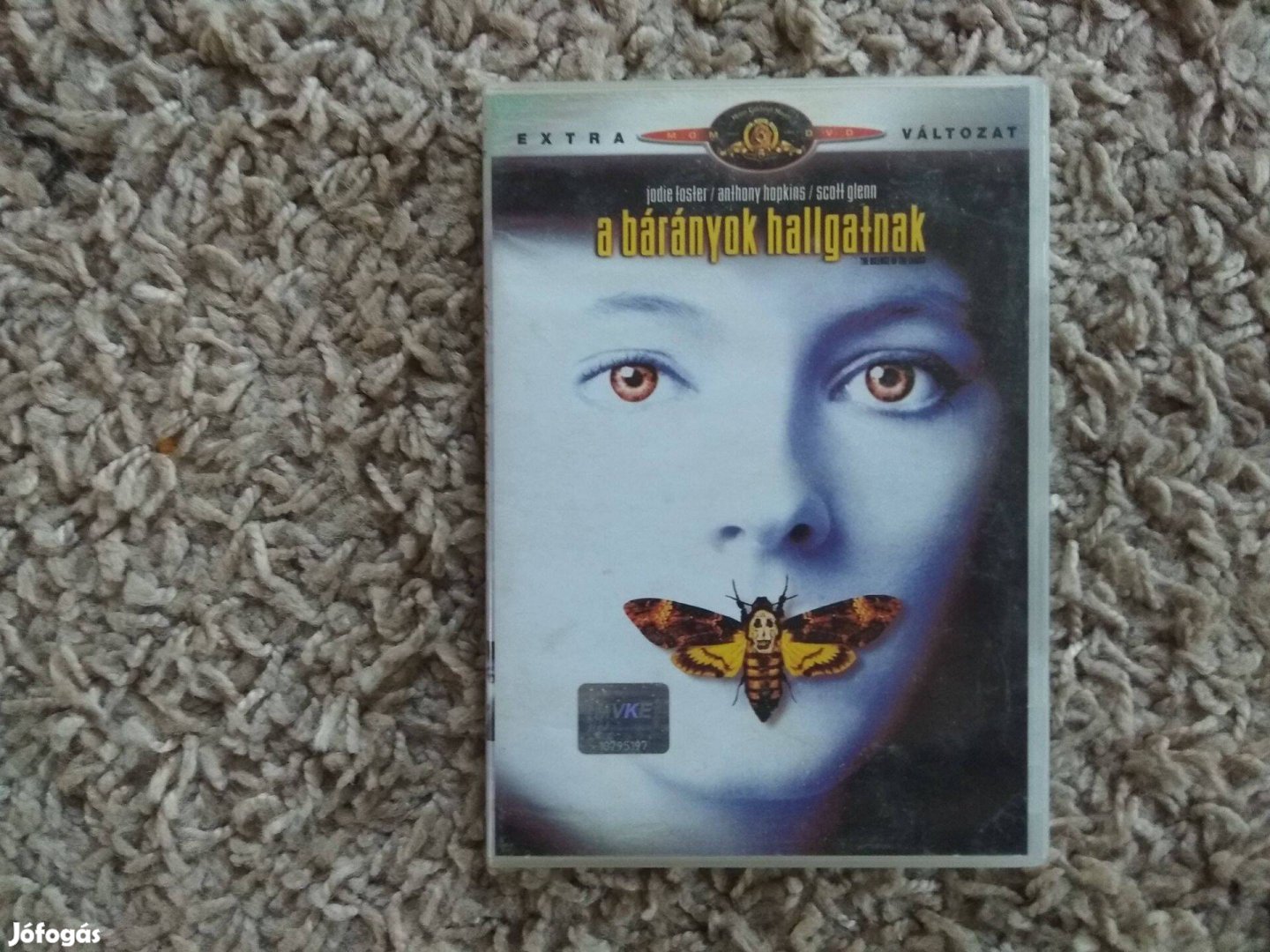 A bárányok hallgatnak eredeti, dupla DVD