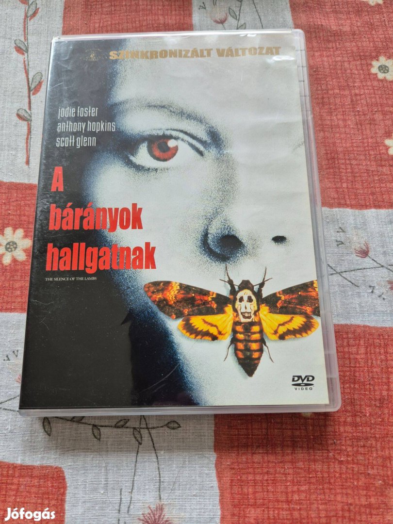 A bárányok hallgatnak szinkronos dvd eladó!