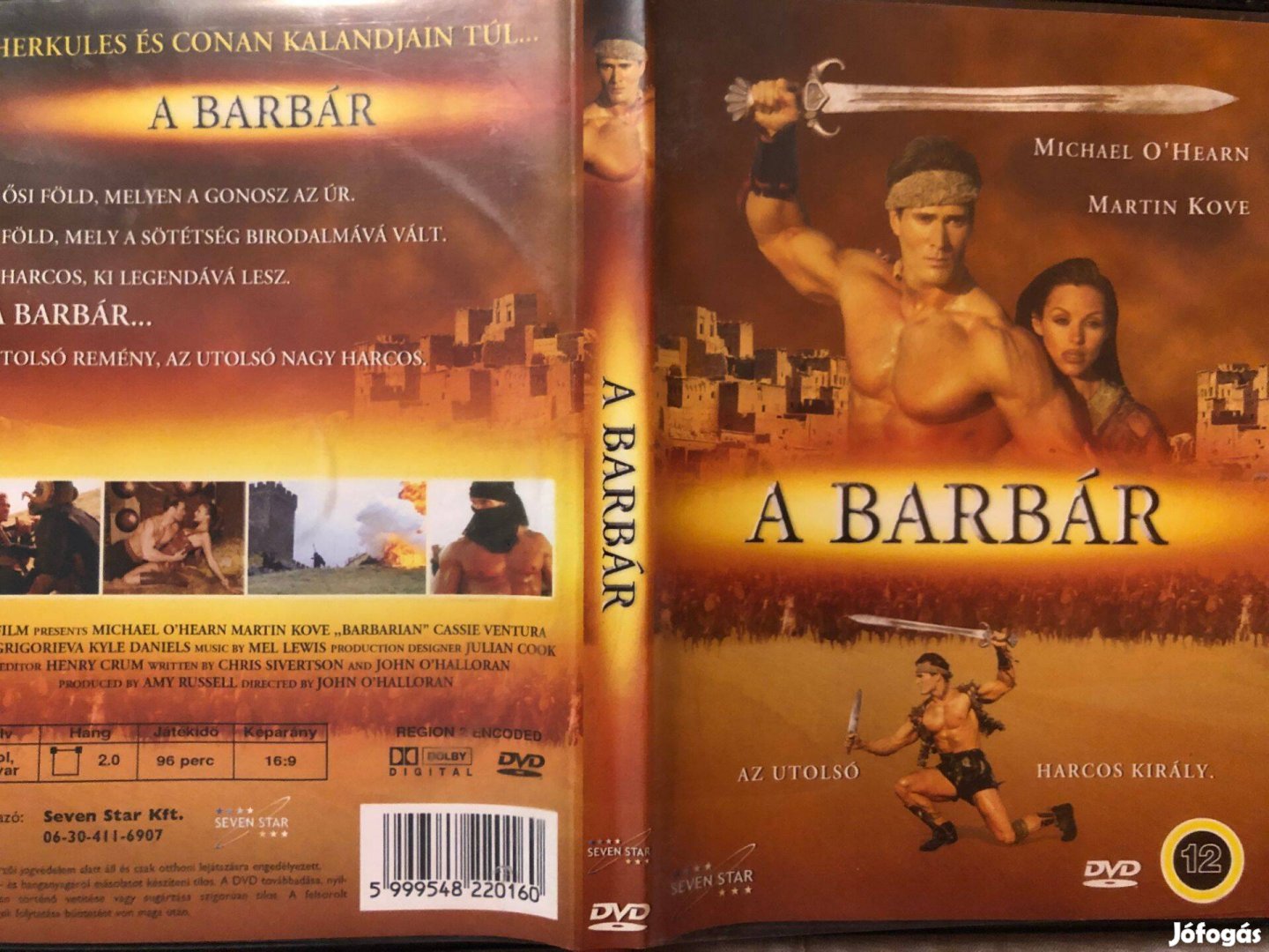 A barbár (Michael OHearn) DVD