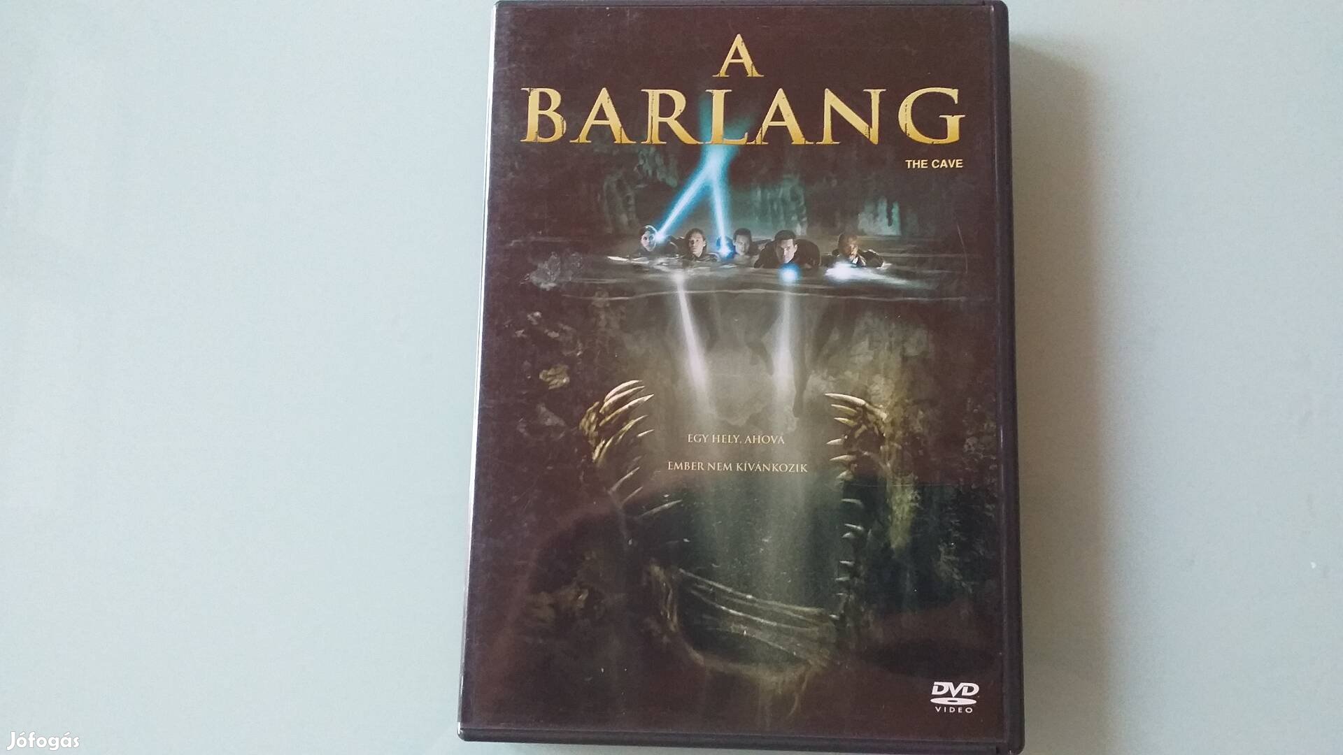 A barlang horror/akciófilm DVD