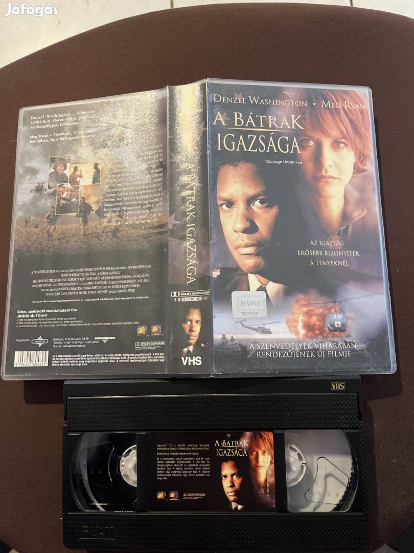 A bátrak igazsága akció vhs