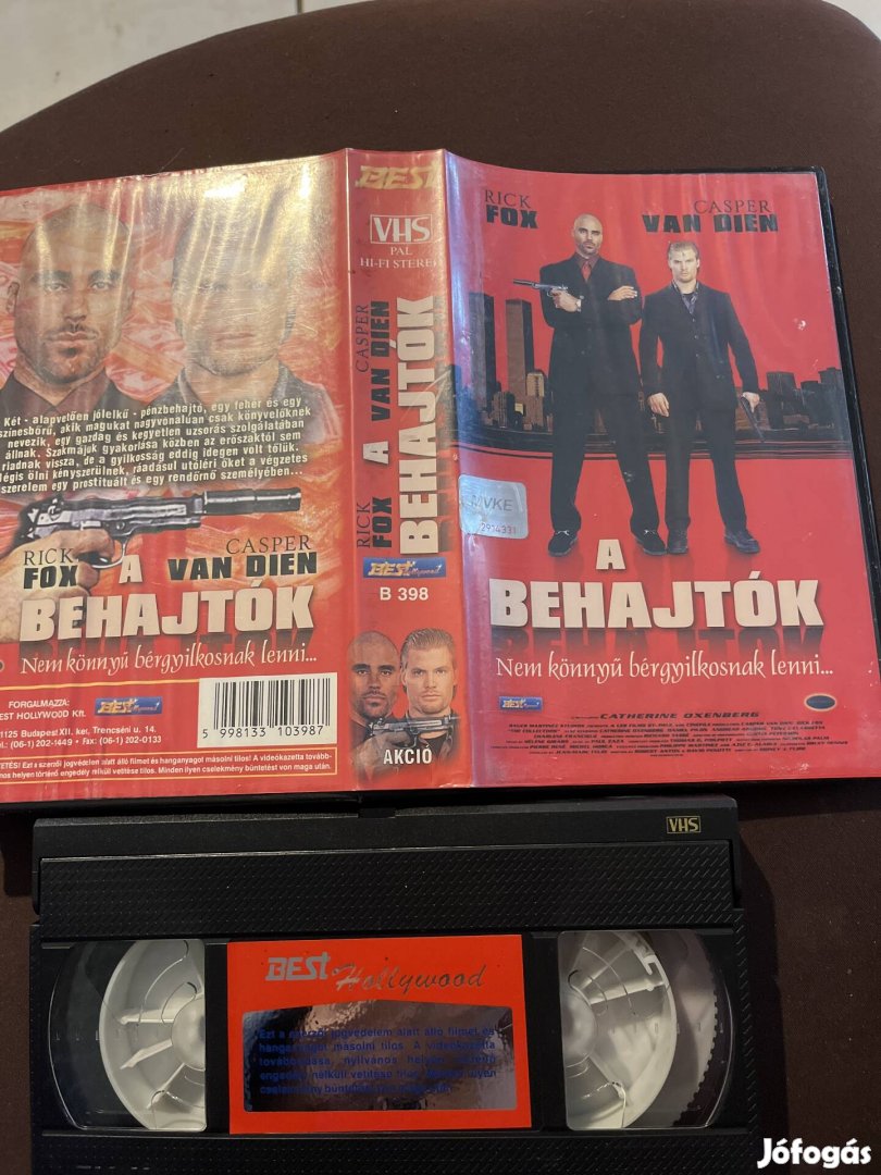 A behajtók akció vhs