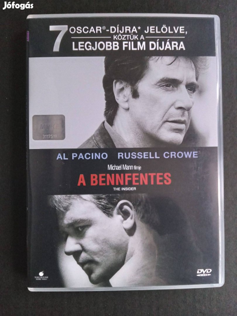 A bennfentes (The insider) dvd