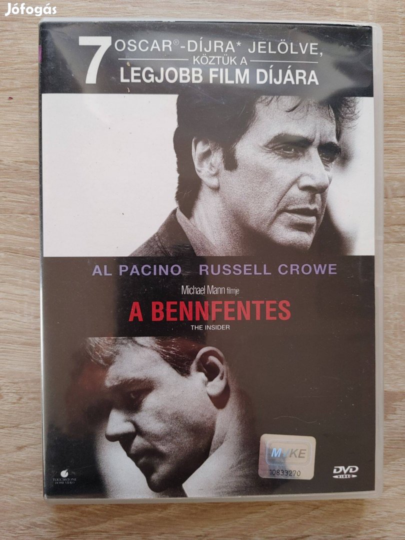 A bennfentes dvd Al Pacino dvd