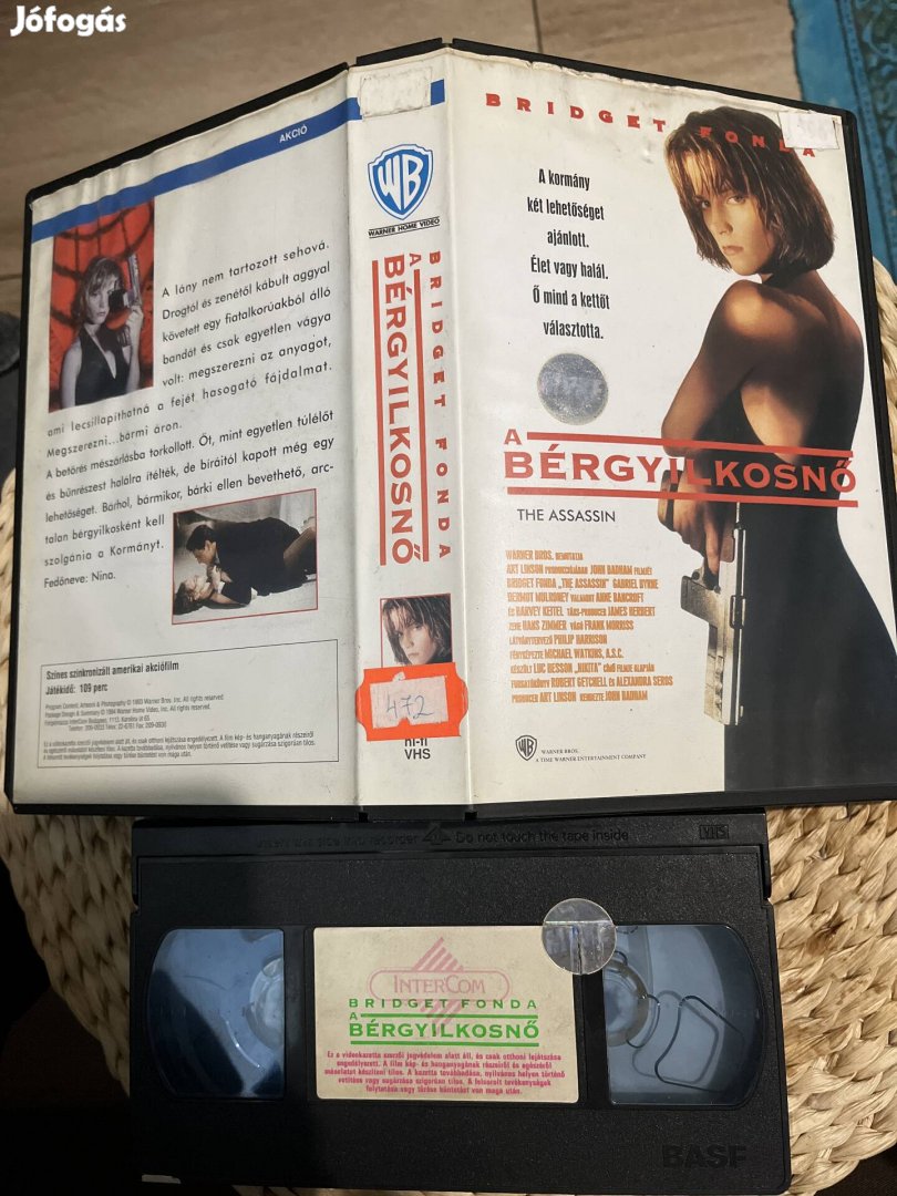 A bérgyilkosnő vhs film