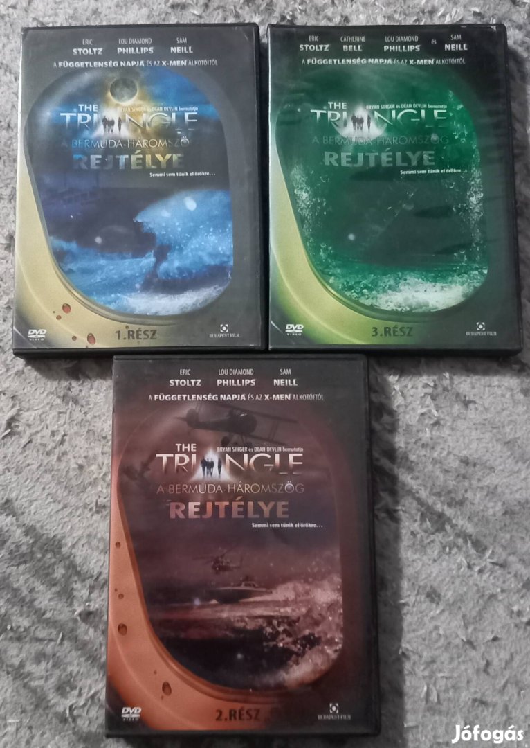 A bermuda háromszög rejtélye 1-2-3. - sci- fi dvd 