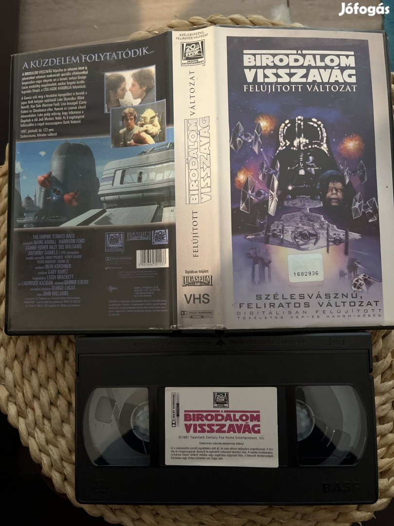 A birodalom visszavág vhs 