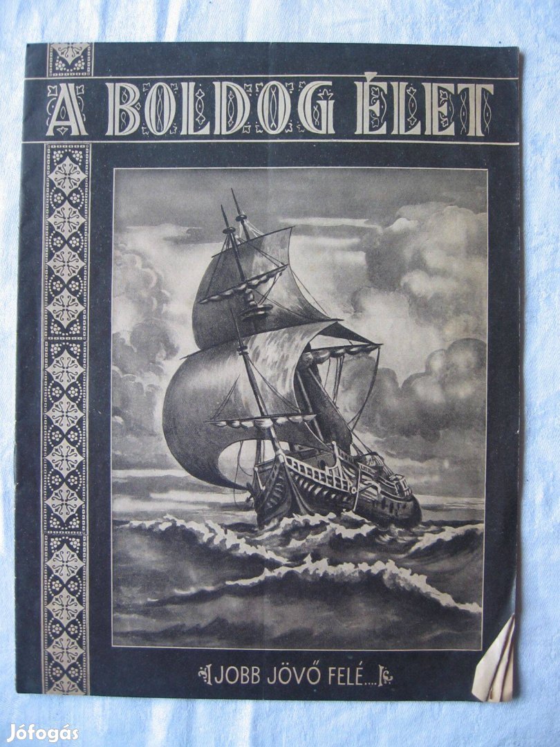 A boldog élet folyóirat 1934/1.szám