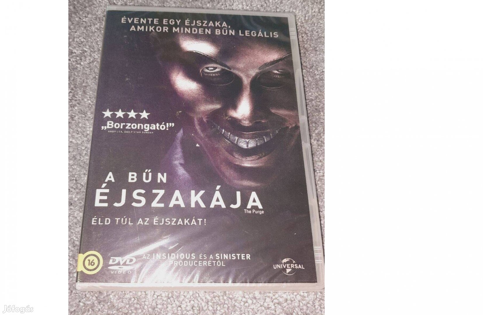 A bűn éjszakája DVD (2013) Új, bontatlan, fóliás, szinkronizált