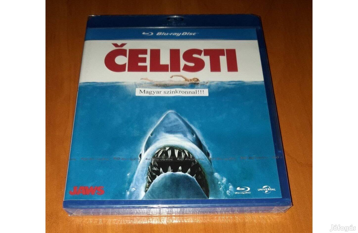 A cápa, külföldi kiadás magyar szinkronnal, új bontatlan. Blu-ray