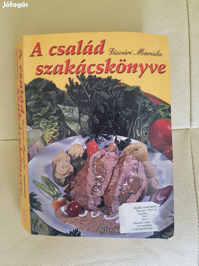 A család szakácskönyve szakácskönyv könyv Nagyon jó