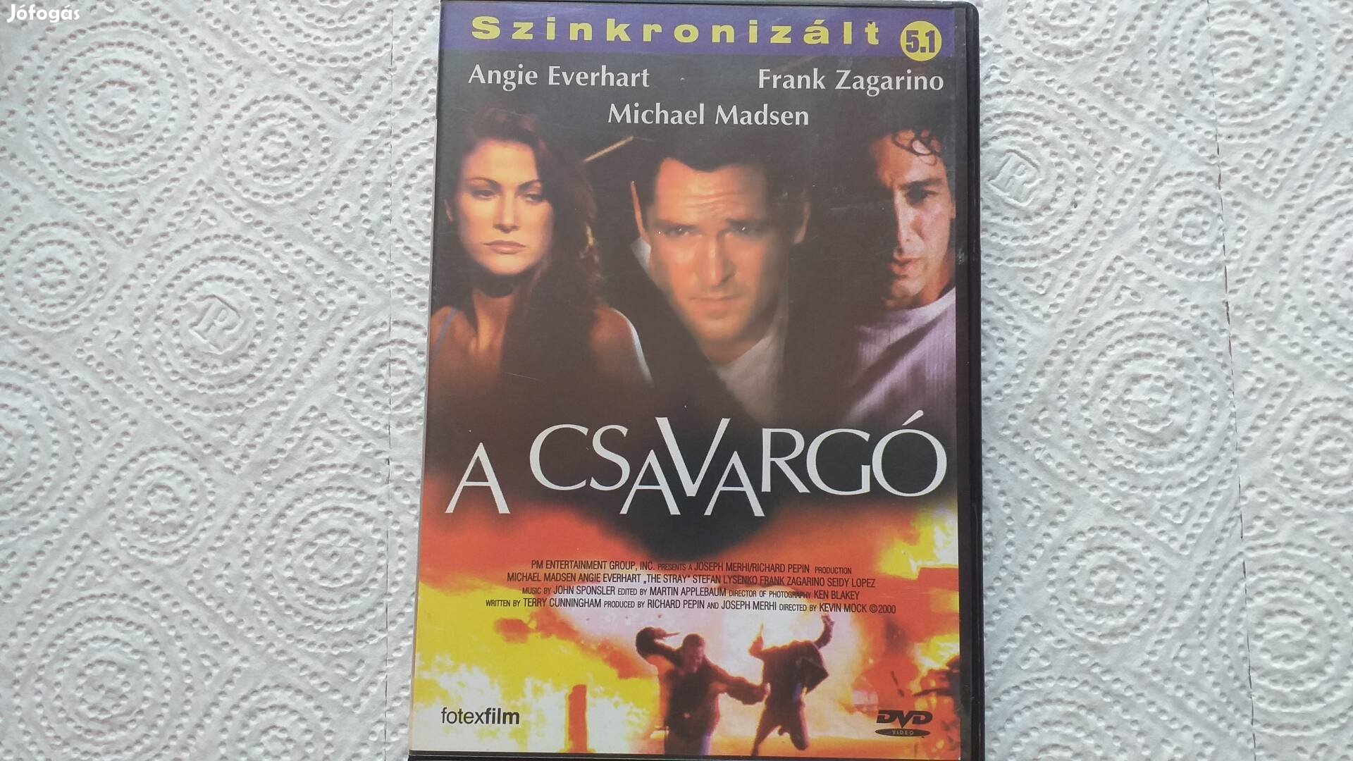 A csavargó krimi/thriller DVD-Michael Madsen Angie Everhart