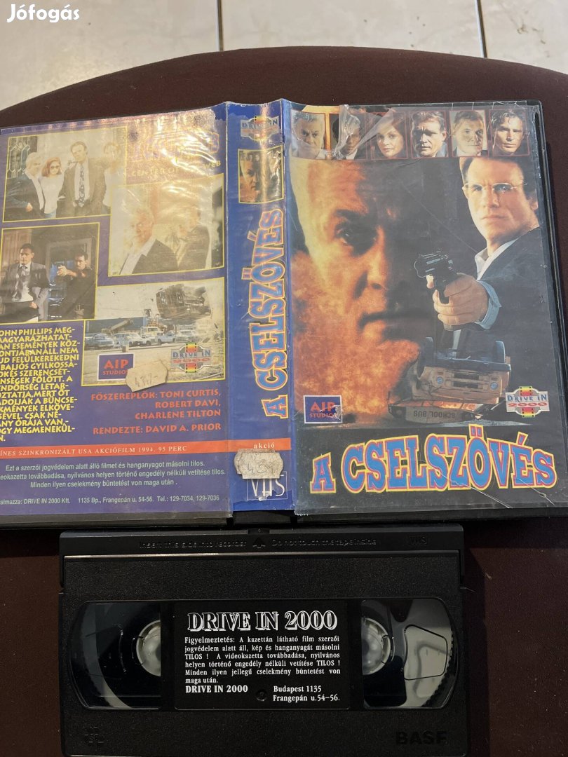 A cselszövés akció vhs