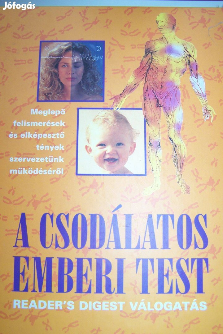A csodálatos emberi test című könyv kiváló állapotban eladó