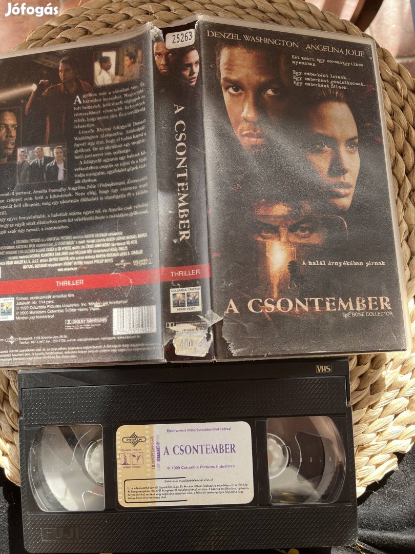 A csontember vhs. 