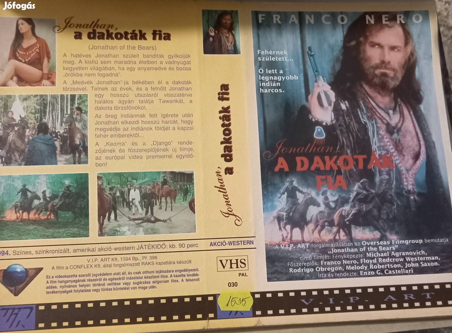 A dakota fia - western vhs - Franco Nero