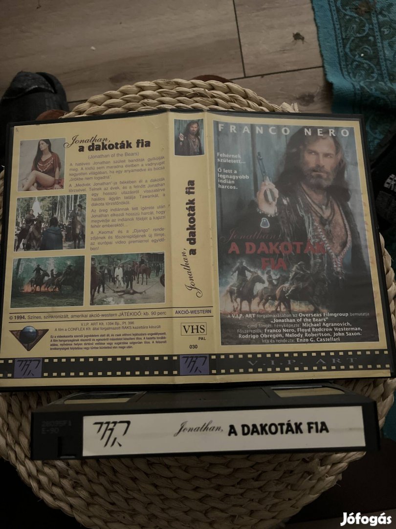 A dakoták fia vhs