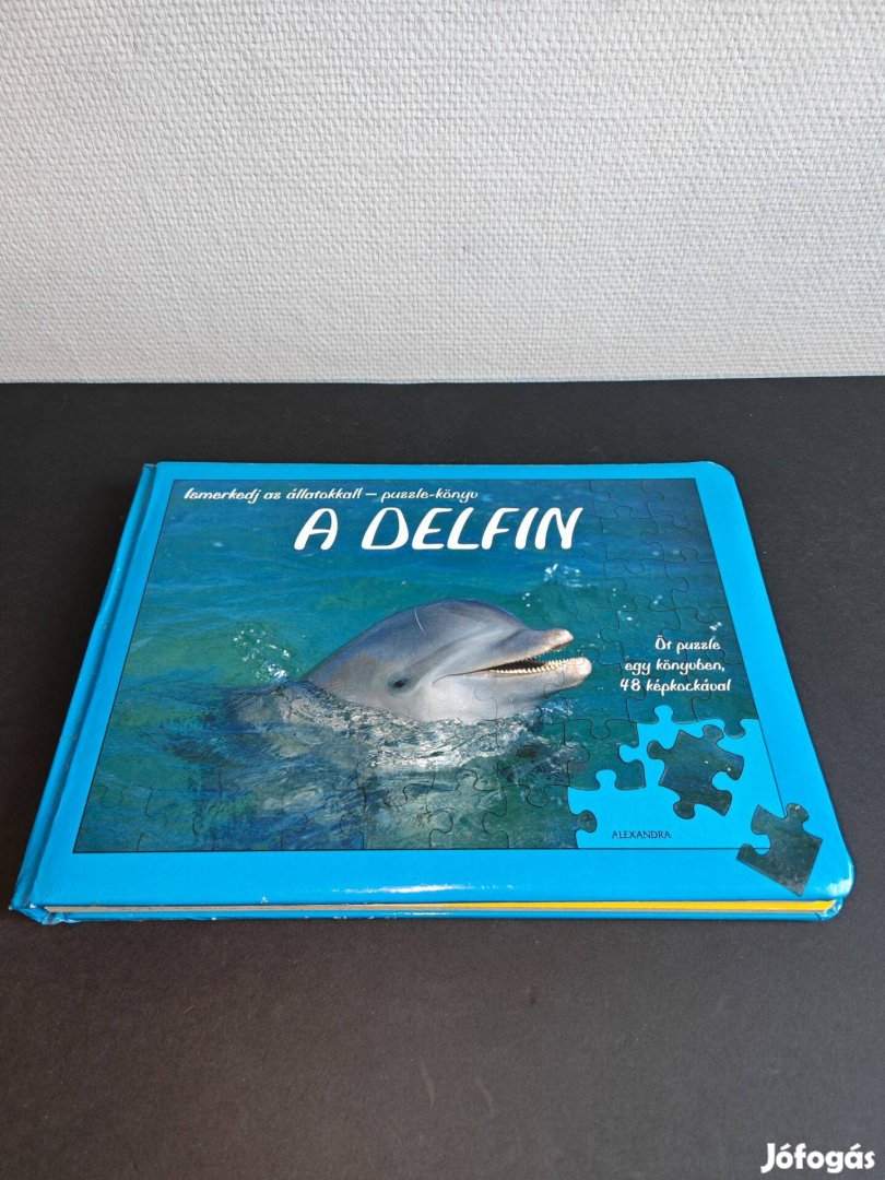 A delfin - Öt puzzle egy könyvben, 48 képkockával