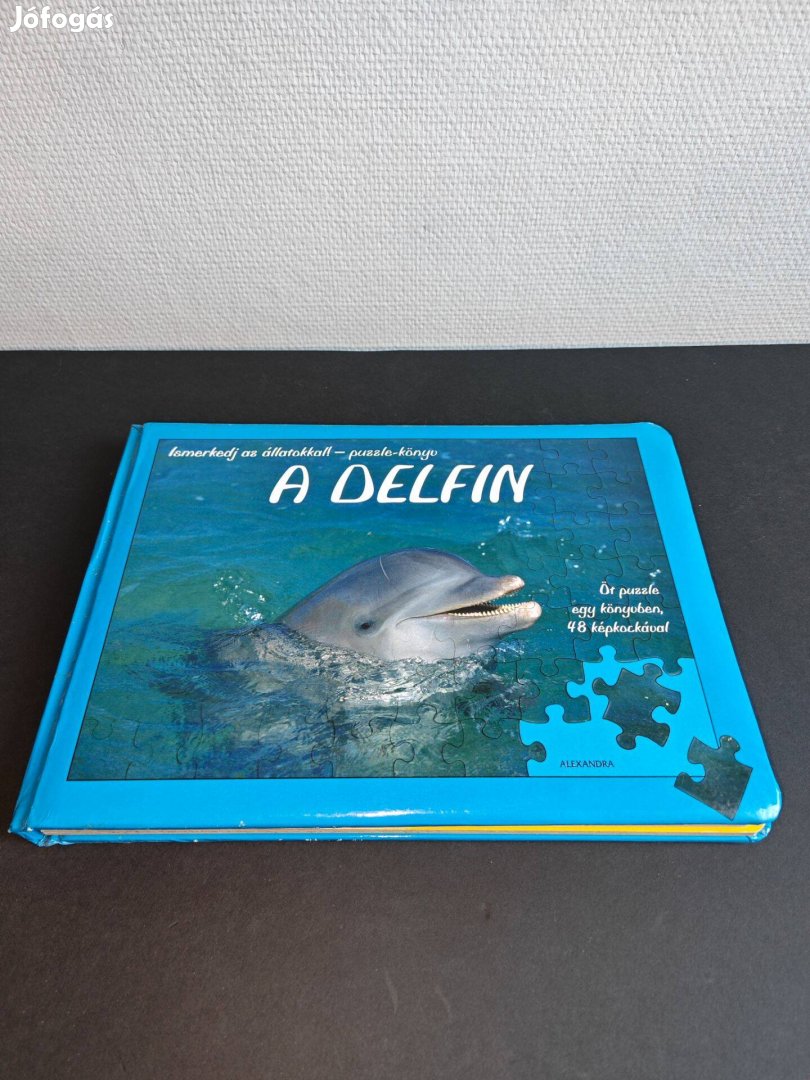 A delfin - Öt puzzle egy könyvben, 48 képkockával