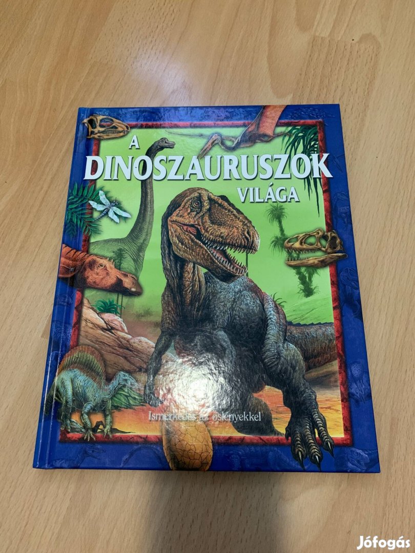 A dinoszauruszok világa nagy alakú könyv