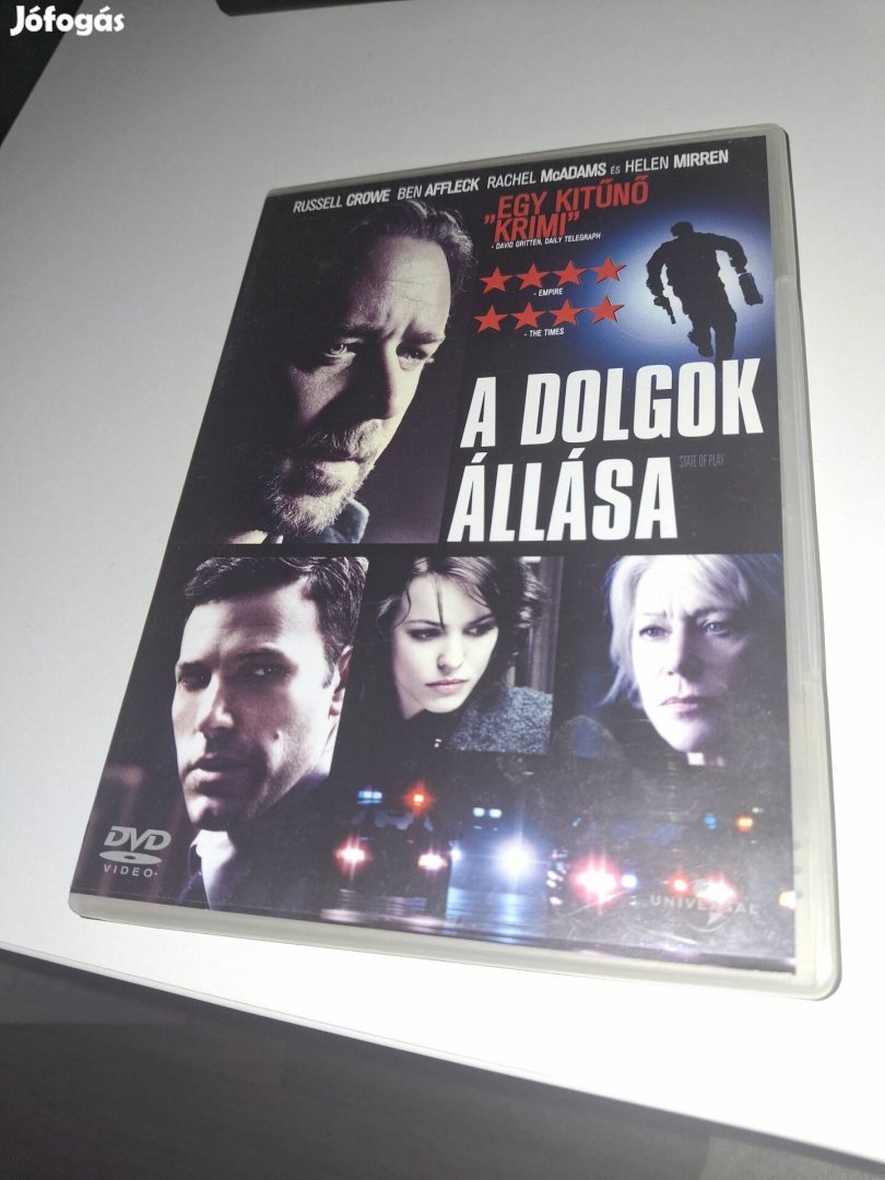 A dolgok állása DVD Film