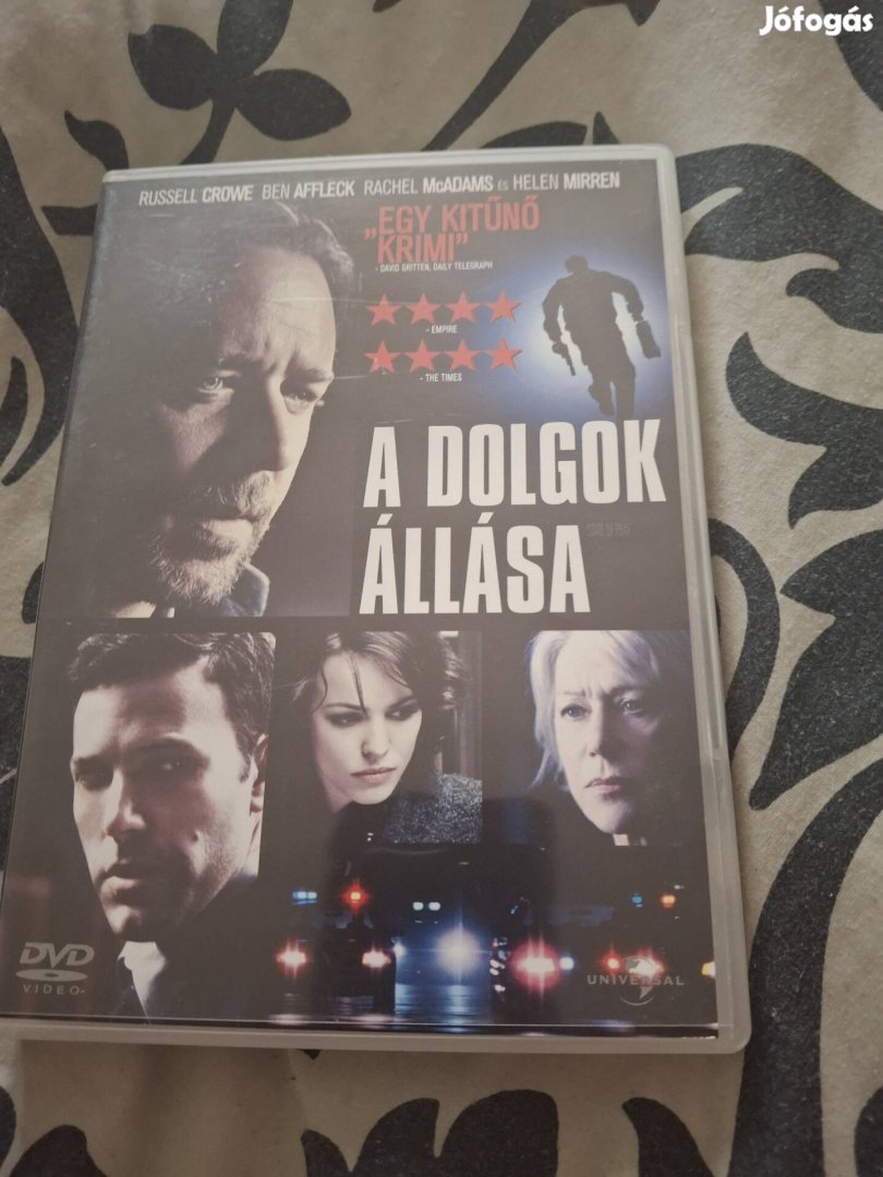 A dolgok állása DVD Film