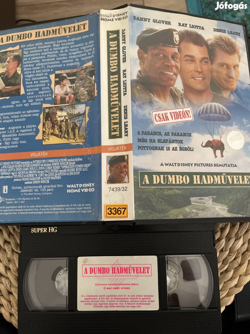 A dumbo hadművelet vhs