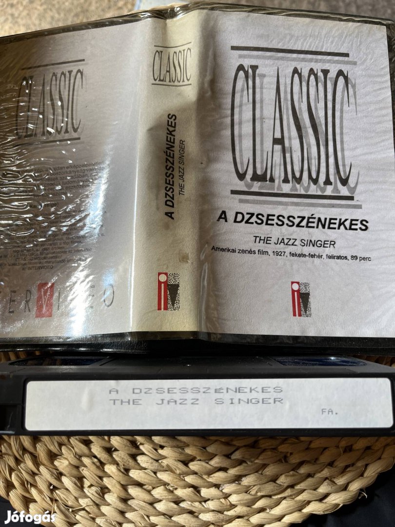 A dzsesszénekes vhs