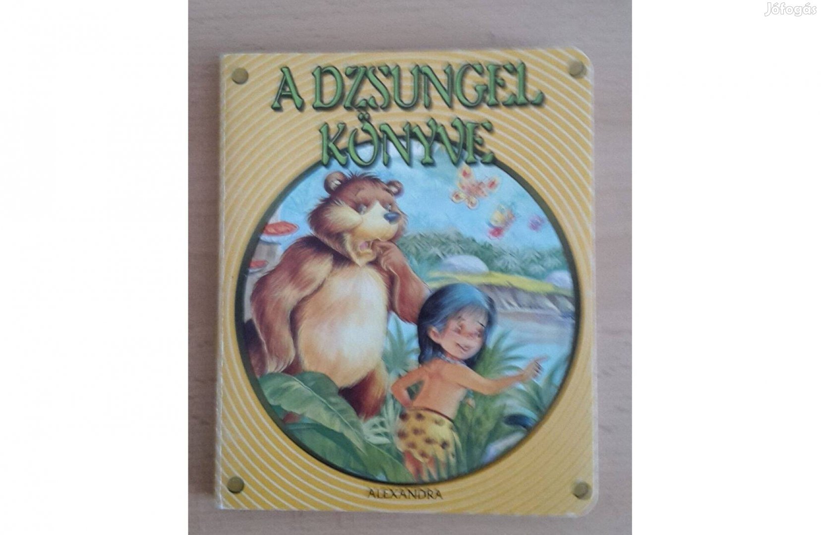 A dzsungel könyve - színes képeskönyv lapozó hibátlan, újszerű