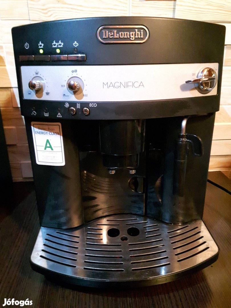 A energiaosztályos Delonghi Eco Magnifica automata kávéfőző