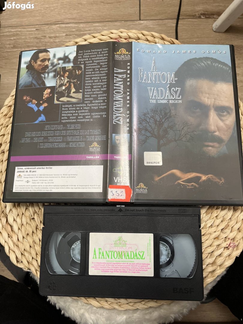 A fantomvadász vhs