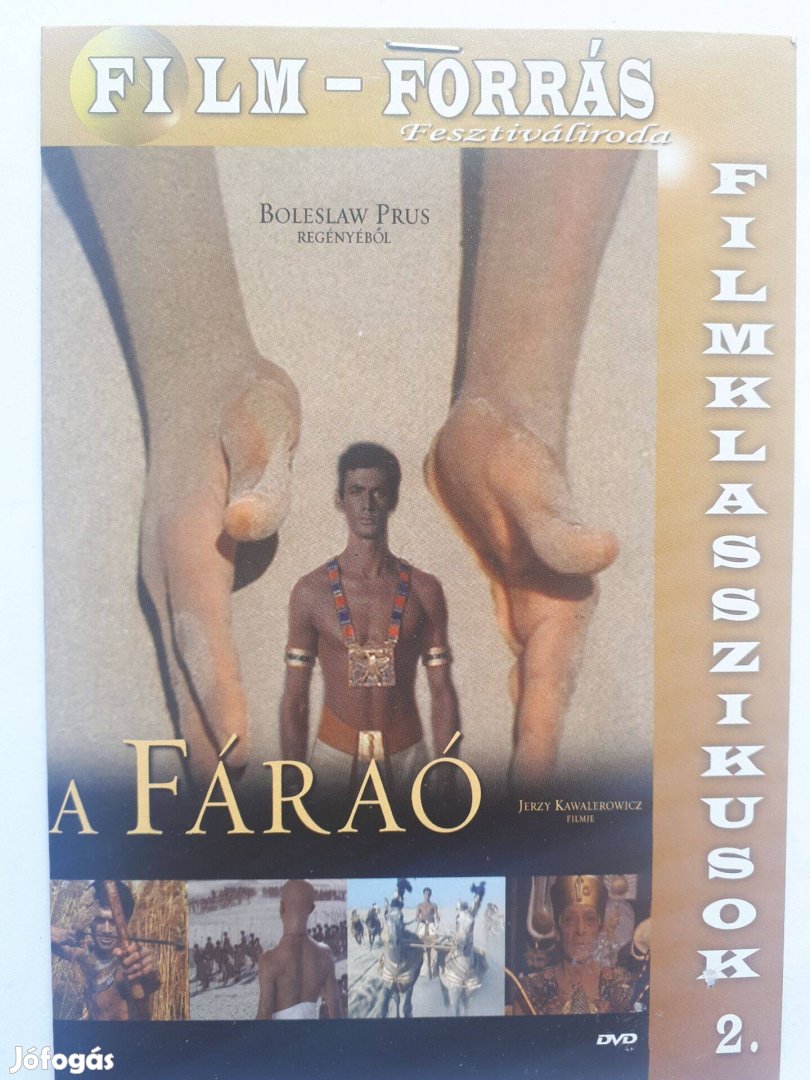 A fáraó - papírtokos DVD (posta 255 Ft) posta 255 Ft