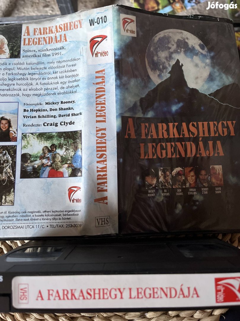 A farkashegy legendája vhs