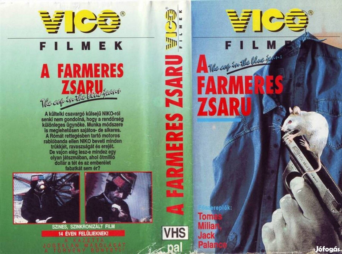 A farmeres zsaru - vico vhs - Thomas Milian