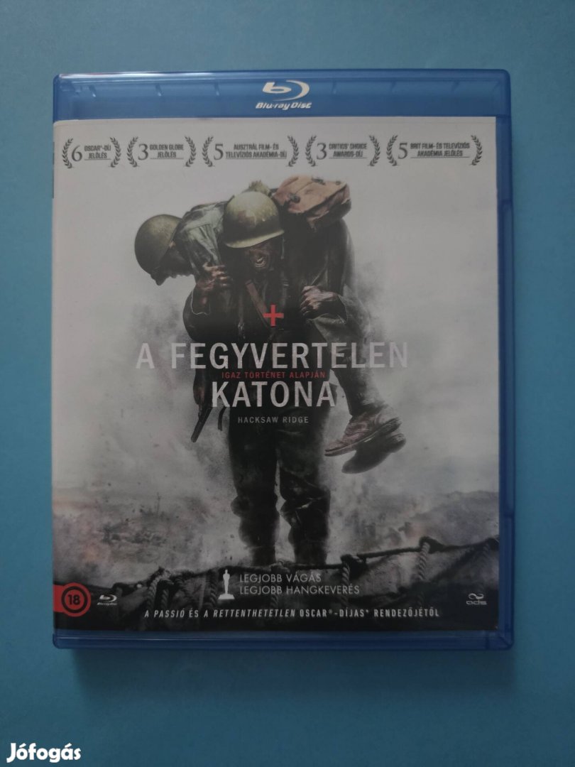A fegyvertelen katona blu-ray