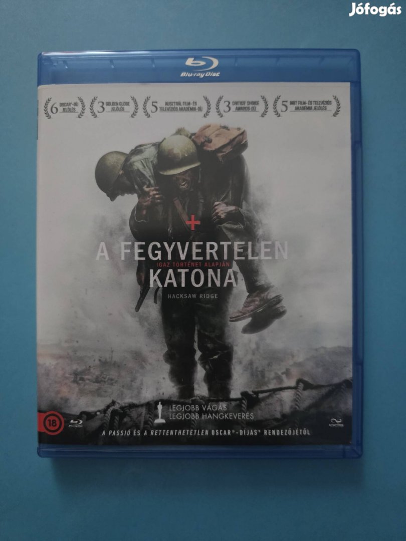 A fegyvertelen katona blu-ray